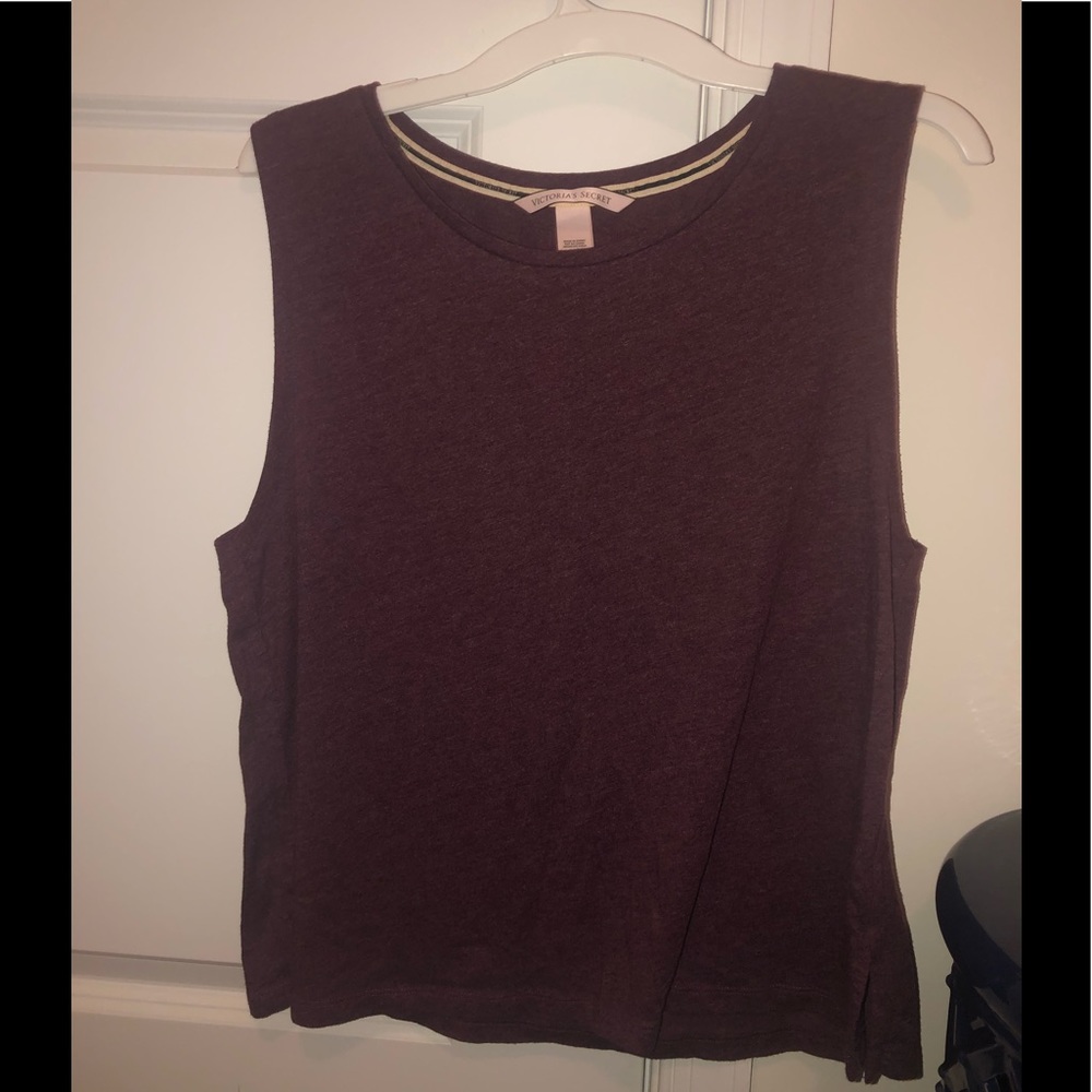 Victoria’s Secret Night Time Maroon Tank
